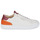 Sko Herre Lave sneakers Pellet SIMON Kalv / Hvid / Orange