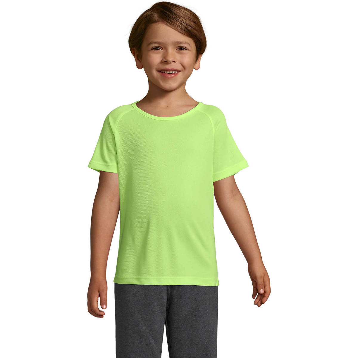 textil Børn T-shirts m. korte ærmer Sols Camiseta niño manga corta Gul