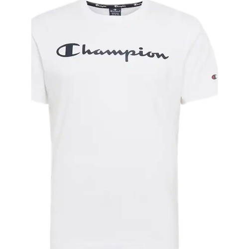 textil Herre T-shirts m. korte ærmer Champion  Hvid