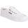 Sko Herre Sneakers Kawasaki Original Teddy Canvas Shoe K204501 1002 White Hvid