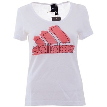 textil Dame T-shirts m. korte ærmer adidas Originals Bos Special Tee Hvid