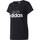 textil Dame T-shirts m. korte ærmer adidas Originals Ess Linear Tee Sort