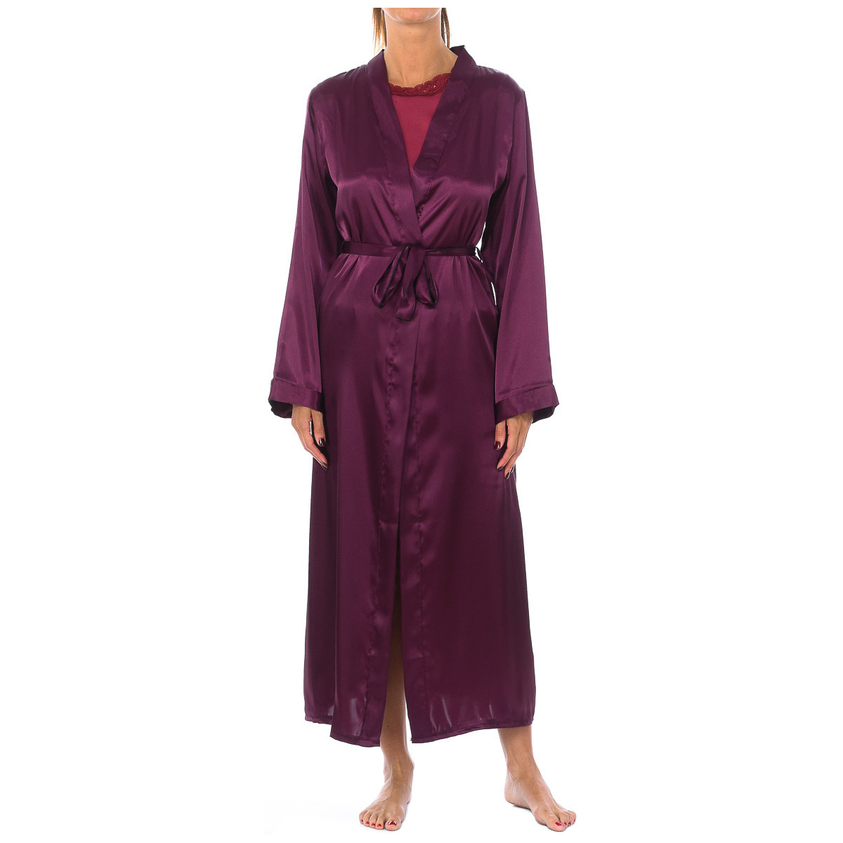 textil Dame Pyjamas / Natskjorte Kisses&Love 2116-PURPLE Violet