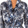 textil Dame Pyjamas / Natskjorte Kisses&Love 2117-PRINTED Blå