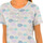 textil Dame Pyjamas / Natskjorte Kisses&Love KL45181 Grå