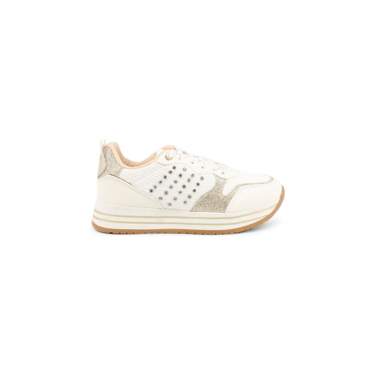Sko Herre Sneakers Shone 9110-010 White Hvid