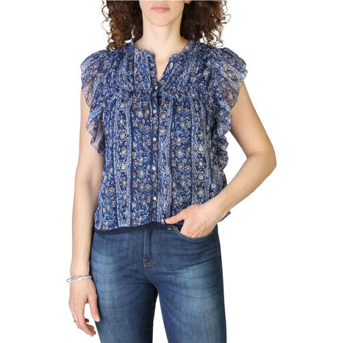textil Dame Skjorter / Skjortebluser Pepe jeans - janel_pl304240 Blå