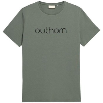 textil Herre T-shirts m. korte ærmer Outhorn HOL22TSM60140S Grøn