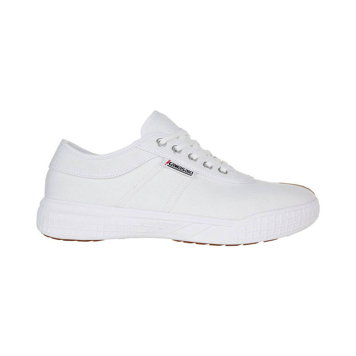 Sko Herre Sneakers Kawasaki Leap Canvas Shoe K204413 1002 White Hvid