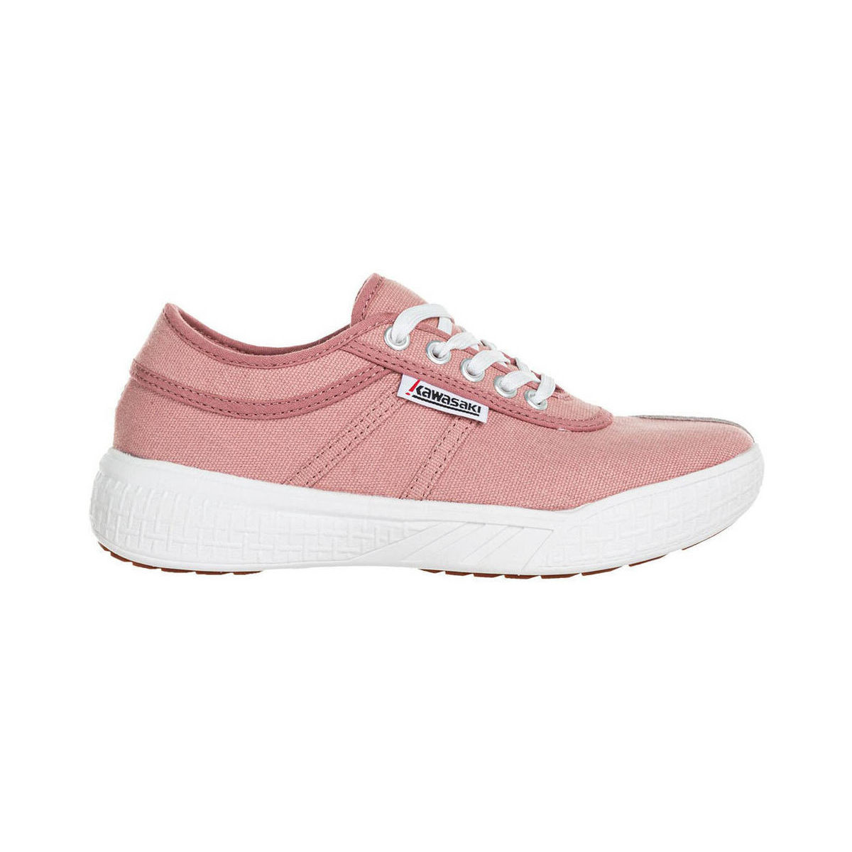 Sko Herre Sneakers Kawasaki Leap Canvas Shoe K204413 4197 Old Rose Pink
