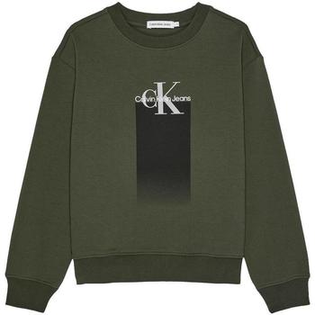 textil Dreng Sweatshirts Calvin Klein Jeans  Grøn