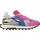 Sko Dame Sneakers Run Of PUNK ZEBRA W Flerfarvet