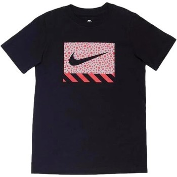 textil Dreng T-shirts m. korte ærmer Nike CAMISETA NIO  SPORTSWEAR  DO1823 Sort