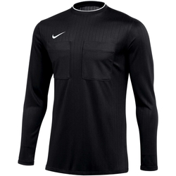 textil Herre Langærmede T-shirts Nike Dri-FIT Referee Jersey Longsleeve Sort