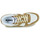 Sko Lave sneakers Diadora MAGIC BASKET LOW SUEDE LEATHER Hvid / Beige