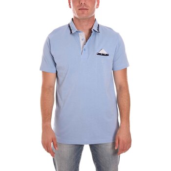 textil Herre Polo-t-shirts m. korte ærmer Bradano 000111 Blå