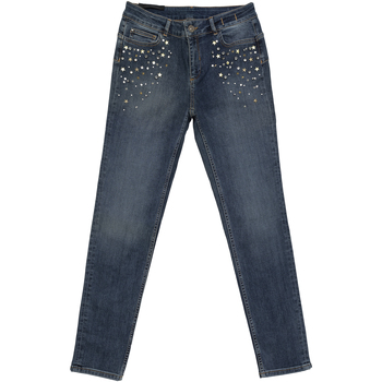 textil Dame Jeans Twin Set  Blå