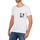 textil Herre T-shirts m. korte ærmer Eleven Paris MARYLINPOCK MEN Hvid