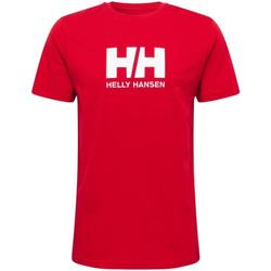 textil Herre T-shirts m. korte ærmer Helly Hansen  Rød