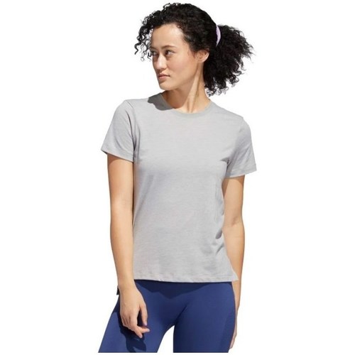 textil Dame T-shirts m. korte ærmer adidas Originals Goto Tee Grå