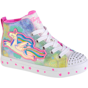 Sko Pige Lave sneakers Skechers Twi-Lites 2.0 - Unicorn Galaxy Flerfarvet