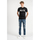 textil Herre T-shirts m. korte ærmer Les Hommes LLT202-717P | Round Neck T-Shirt Sort