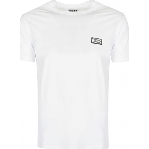 textil Herre T-shirts m. korte ærmer Les Hommes LKT100 703 Hvid