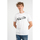 textil Herre T-shirts m. korte ærmer Les Hommes LKT200-703P | Round Neck T-Shirt Hvid