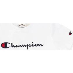 textil Dreng T-shirts m. korte ærmer Champion  Hvid