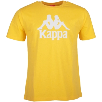 textil Dreng T-shirts m. korte ærmer Kappa Caspar Kids T-Shirt Gul
