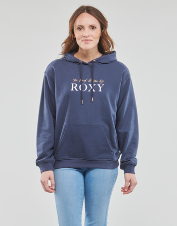 textil Dame Sweatshirts Roxy SURF STOKED HOODIE TERRY Marineblå