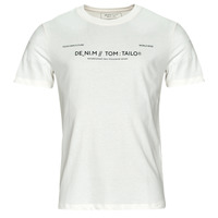 textil Herre T-shirts m. korte ærmer Tom Tailor 1035581 Hvid