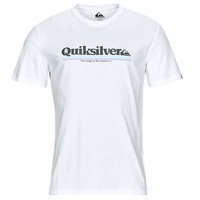 textil Herre T-shirts m. korte ærmer Quiksilver BETWEEN THE LINES SS Hvid / Blå