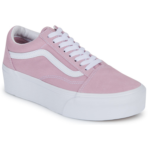 Sko Dame Lave sneakers Vans OLD SKOOL Pink