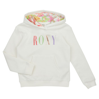 textil Pige Sweatshirts Roxy HOPE YOU TRUST Hvid