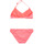textil Pige Bikini Roxy VACAY FOR LIFE TRI BRA SET Pink / Hvid