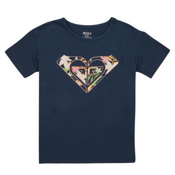 textil Pige T-shirts m. korte ærmer Roxy DAY AND NIGHT A Marineblå
