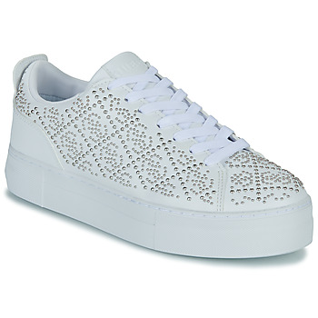 Sko Dame Lave sneakers Guess GIAA5 Hvid / Sølv