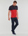 textil Herre Polo-t-shirts m. korte ærmer Lacoste PH8365-FZJ Marineblå / Rød