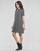 textil Dame Korte kjoler JDY JDYLION S/S PLACKET DRESS Sort / Hvid
