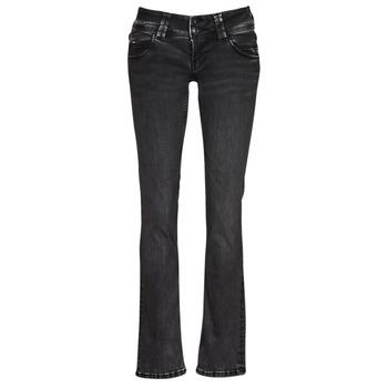 textil Dame Lige jeans Pepe jeans VENUS Sort / Forvasket