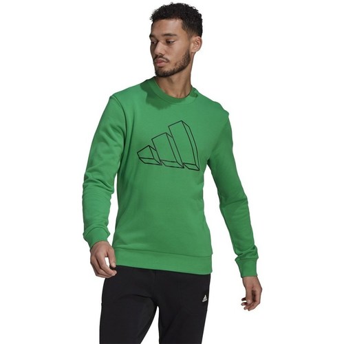 textil Herre Sweatshirts adidas Originals Graphic Crew Grøn