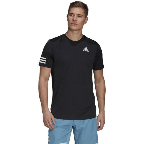 textil Herre T-shirts m. korte ærmer adidas Originals Club Tennis 3STRIPES Sort