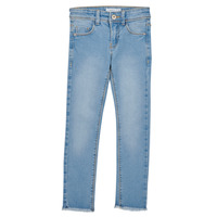 textil Pige Jeans - skinny Name it NKFPOLLY SKINNY JEANS Blå / Lys
