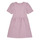 textil Pige Korte kjoler Name it NMFFANN SS DRESS Violet / Hvid