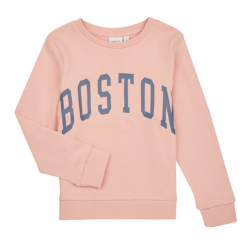textil Pige Sweatshirts Name it NKFTERA LS SWEAT Pink