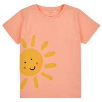 textil Dreng T-shirts m. korte ærmer Name it NMMFAMA SS TOP Orange