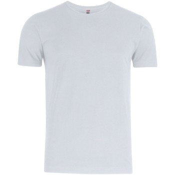 textil Herre Langærmede T-shirts C-Clique  Hvid