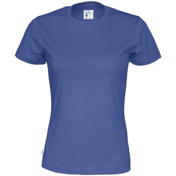 textil Dame Langærmede T-shirts Cottover  Blå