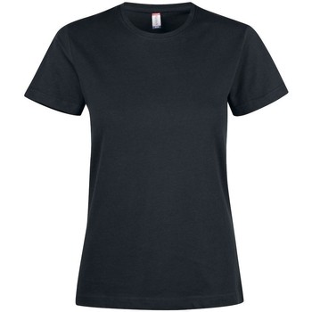 textil Dame Langærmede T-shirts C-Clique  Sort